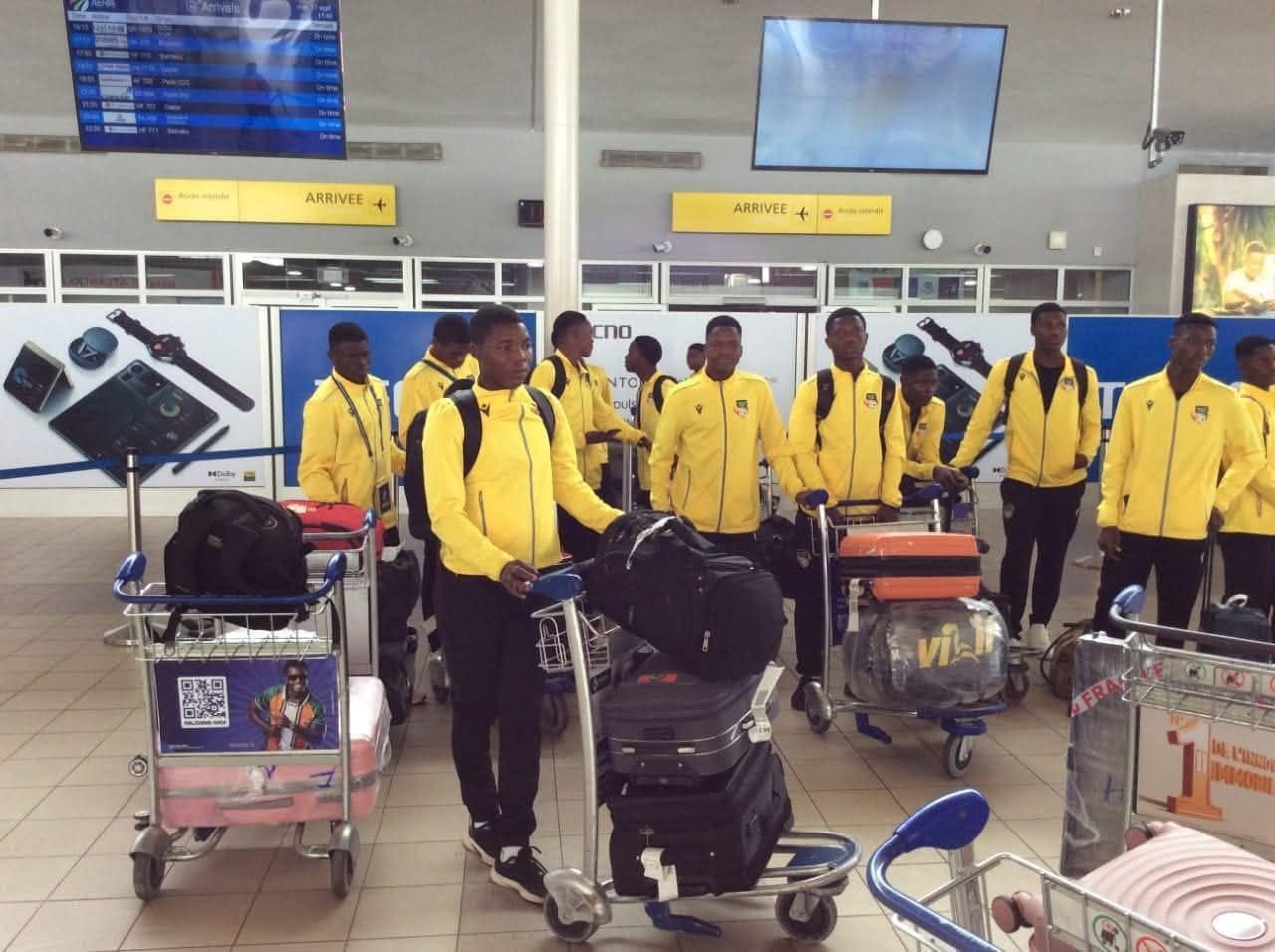 Coupe Ufoa-B U17 garçons 2025 : Les Guépards cadets posent leurs valises à Yamoussoukro
