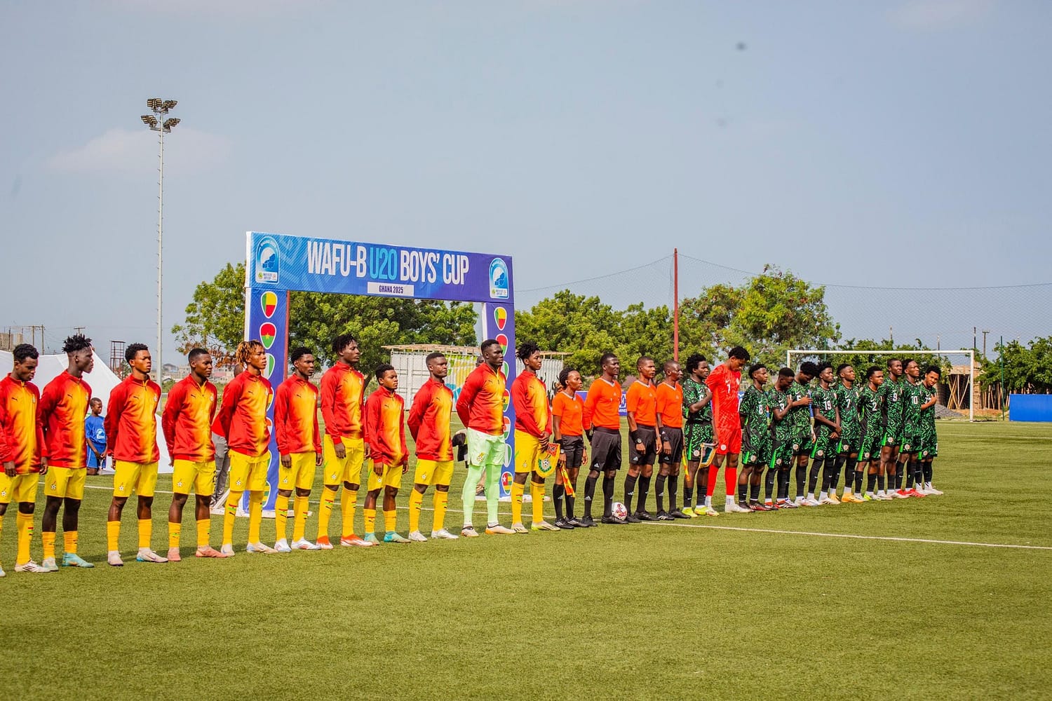 Football | Coupe Ufoa-B U20 Garçons Ghana 2025  :  le Ghana fait un nul face au Nigeria en ouverture !