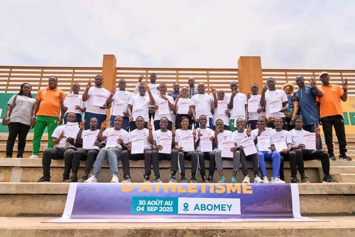Athlétisme au Bénin  : 24 entraîneurs certifiés World Athletics