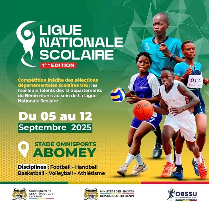 Sport à la base  |  Ligue Nationale Scolaire 2025 : Abomey accueille une compétition inédite